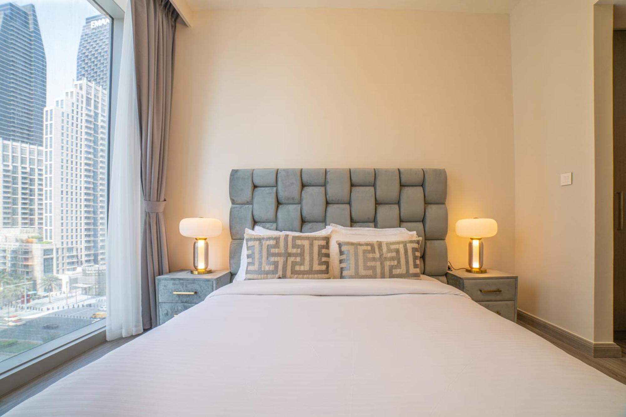 First Class 2Br With Full Dubai Boulevard View Exterior photo
