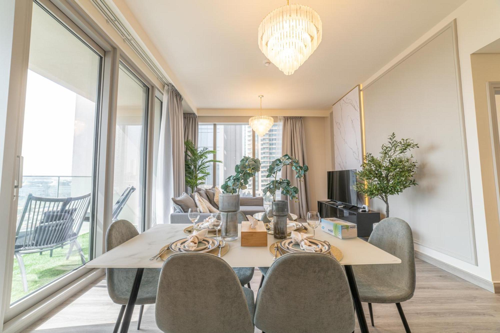 First Class 2Br With Full Dubai Boulevard View Exterior photo